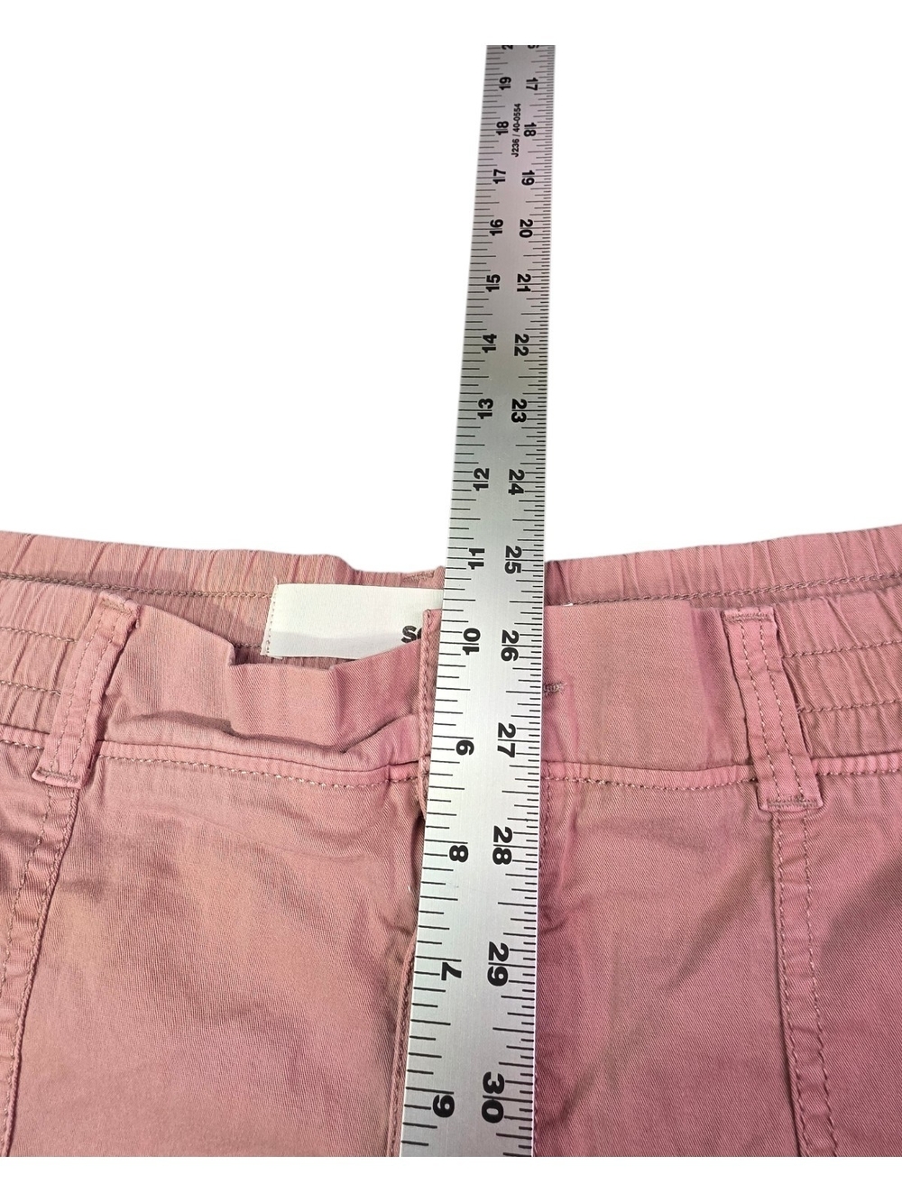SONOMA Goods For Life Women's Size 16 Pink Utility Cargo Shorts Elastic Waist - Picture 5 of 8